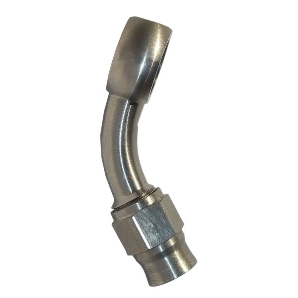 FTF Banjo 45° An3 Hose End Teflon - ø 7/16" image 1
