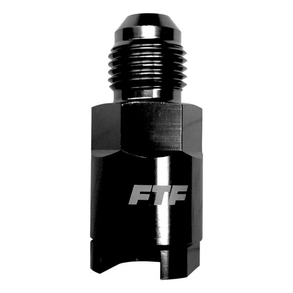 FTF Adapter An8 To Female Quick Connect 3/8" Black image 1 FTF Adapter An8 To Female Quick Connect 3/8" Black image 1