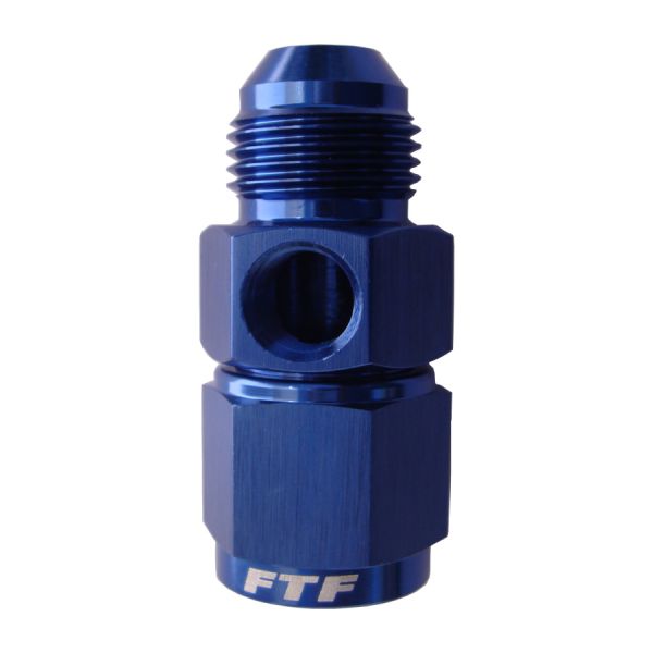 FTF Adapter Straight An8 Male To Female - 1/8"npt Port image 1 FTF Adapter Straight An8 Male To Female - 1/8"npt Port image 1