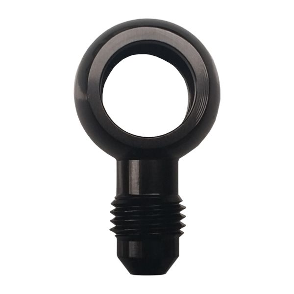 FTF Banjo Hose End 12mm Id To An4 - Black image 1