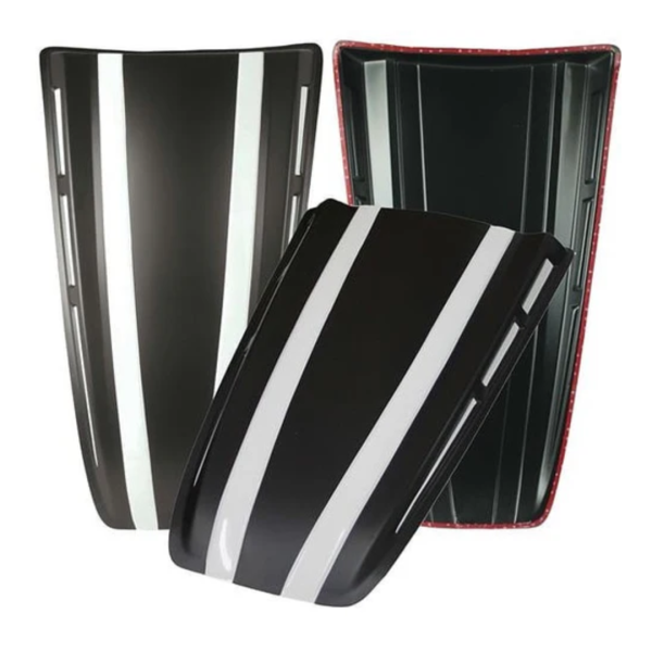 Raceworx BONNET SCOOP HILUX 2015- BLK/WHITE image 1 Raceworx BONNET SCOOP HILUX 2015- BLK/WHITE image 1