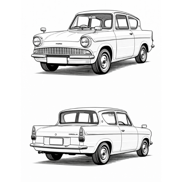 Rubber Kits - Ford Anglia