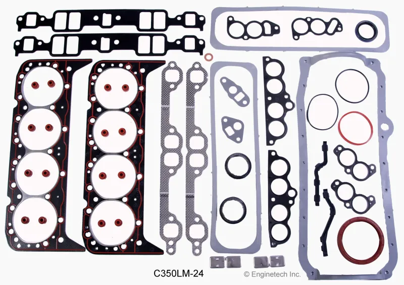 EngineTech oil pan gasket GM CHEV 5.7L 350 UMB VSS