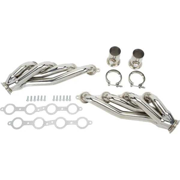 Mastodon Exhaust Header, S/S Short Chevy LS