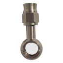 FTF Banjo Straight An3 Hose End Teflon - ø10mm, L=44mm image 1