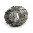 RF 63x150mm FLEX PIPE INTERLOCK _ BRAIDED OUTER 150mm image 1