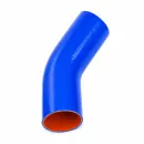 RF 45mm 45° Silicone Hose Bend – Blue, 4-Ply 5mm, 150mm Legs