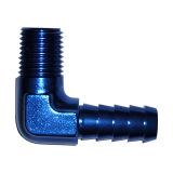 FTF Adapter Male 90° 1/4" Npt To 9.5mm Barbeded image 1