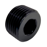  FTF Black Socket Plug 3/8" Npt image 1
