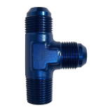 FTF Adapter Tee Flare An10 To 1/2" Npt On Run image 1