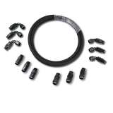 FTF PTFE AN6 Black - FK-PTFE-001BLK image 1