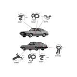 Rubber Kits - Ford Capri image 1