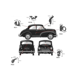 Rubber Kits - Morris Minor 1000 - 2 Door image 1