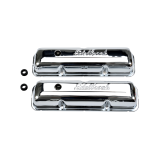 Edelbrock Chrome Valve Covers Ford Fe 332-390-428 image 1