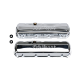 Edelbrock Chrome Bbc Low Profile Valve Covers image 1