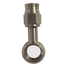 FTF Banjo Straight An3 Hose End Teflon - ø10mm, L=44mm image 1