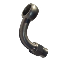 FTF Banjo 90° An3 Hose End Teflon - ø 10mm image 1