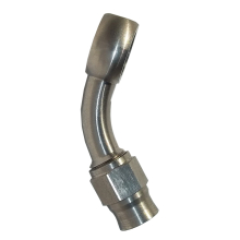 FTF Banjo 45° An3 Hose End Teflon - ø 10mm image 1