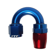 FTF Hose End Reusable Swivel 180° An4 image 1