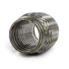 RF 63x150mm FLEX PIPE INTERLOCK _ BRAIDED OUTER 150mm image 1